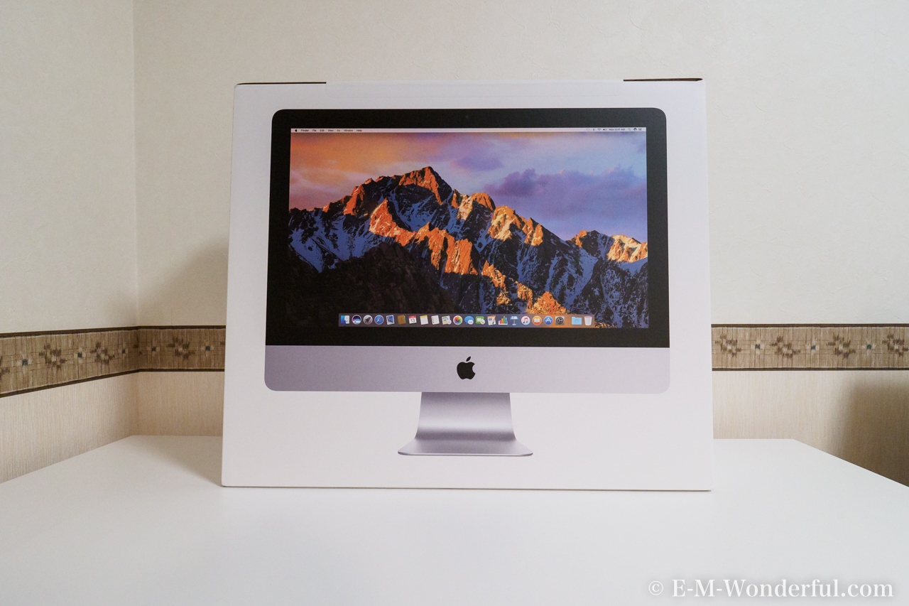 当時の箱入り】【KB追加】iMac Retina 4K 21.5インチ