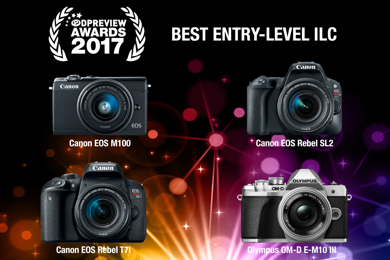 awards best entry level ilc list 2017 - DPREVIEW AWARDS 2017でE-M10 Mark Ⅲがベストエントリーモデルカメラに選ばれました