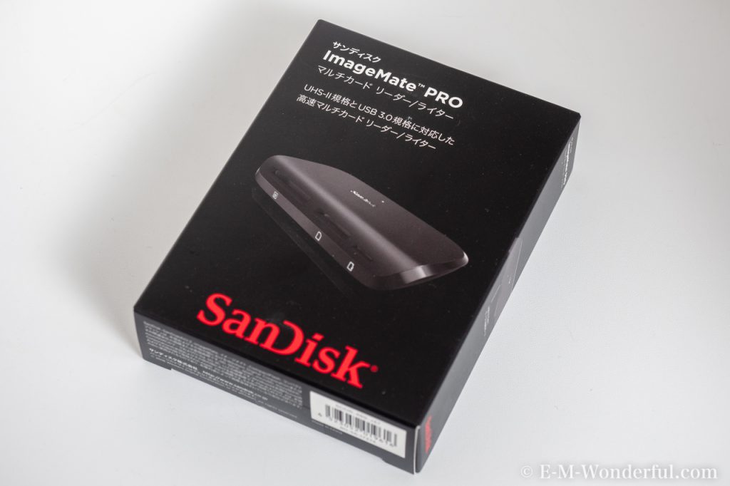 20180518 P5180087 2 1024x682 - UHS-Ⅱ対応のマルチカードリーダー 、SanDisk ImageMate Pro購入レビュー