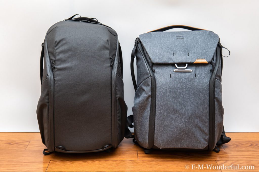 EVERYDAY BACKPACK とEVERYDAY BACKPACK ZIP 比較レビュー｜Peak