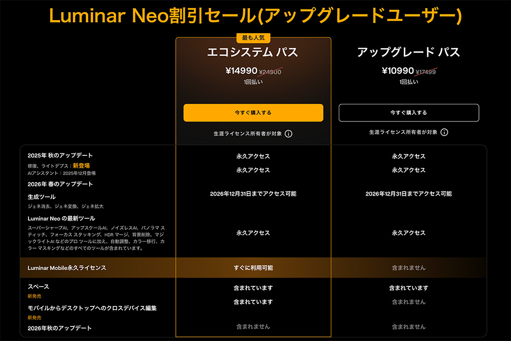 Luminar Neo セールと15%OFFクーポン情報|2025年12月 2025 12 13 7.02.59 1 - Luminar Neo セールと15%OFFクーポン情報|2025年12月